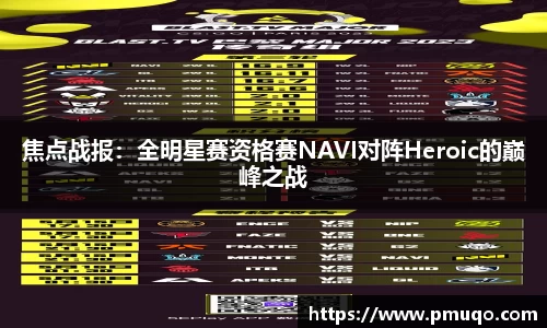 焦点战报：全明星赛资格赛NAVI对阵Heroic的巅峰之战